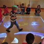 interactive floor device