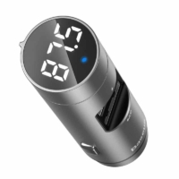 Baseus-Energy-Column-Car-Wireless-MP3-Charger-Wireless-5-0-5V-3-1A-Silver-pic 2