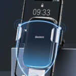 Baseus-Glaze-gravitational-car-holder-for-ventilation-grid-aluminum-black