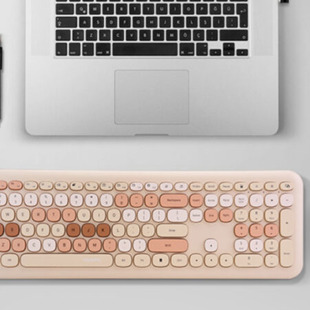 Wireless-keyboard-mouse-set-MOFII-666-2-4G-beige