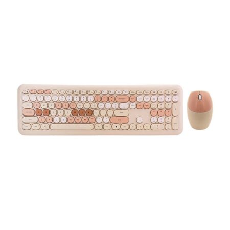 Wireless-keyboard-mouse-set-MOFII-666-2-4G-beige