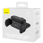 Baseus-Steel-Cannon-Pro-Solar-Electric-Car-Phone-Holder-Black