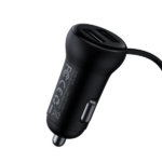 Baseus-T-typed-S-16-wireless-MP3-car-charger-Black