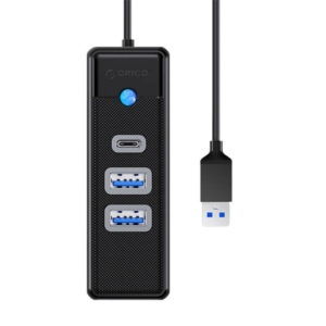 Orico-Hub-Adapter-USB-to-2x-USB-3-0-USB-C-5-Gbps-0-15m-Black