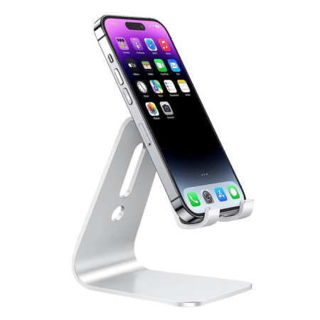 Holder-phone-stand-Omoton-C1-silver