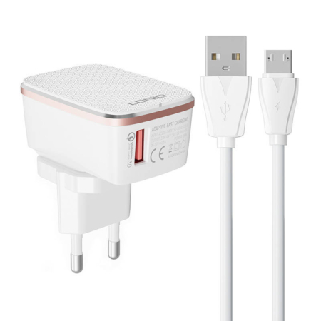 Wall-charger-LDNIO-A1204Q-18W-Micro-USB-cable
