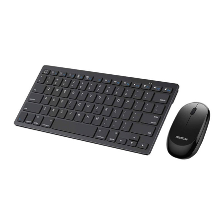 Mouse-and-keyboard-combo-Omoton-Black